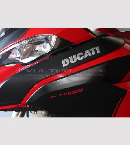 Kit adesivi per Multistrada 1260 con profili personalizabili 