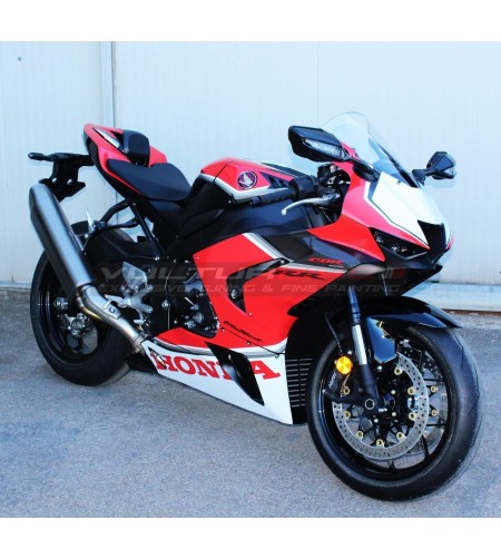 Kit complet autocollants rouge blanc - Honda CBR 1000 RR 2020 / 2021 
