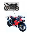Red White Sticker Complete Kit - Honda CBR 1000 RR 2020 / 2021