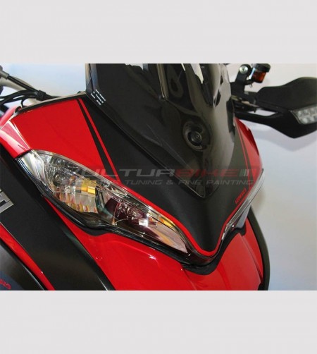 Adhesive kit for Multistrada 1260 with customisable profiles 