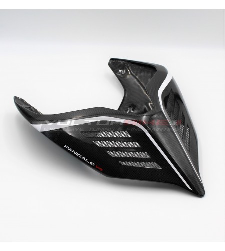 Weißes Design Carbon Heck - Ducati Panigale V4 / V4S / V4R / V2 / Streetfighter V4 / V2 