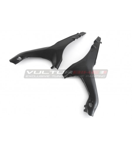 Set cover telaietto sottosella in carbonio - Ducati Streetfighter V4 / V4S