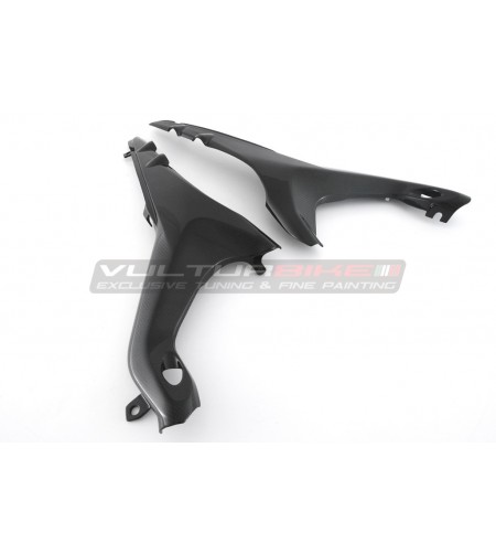 Set cover telaietto sottosella in carbonio - Ducati Streetfighter V4 / V4S