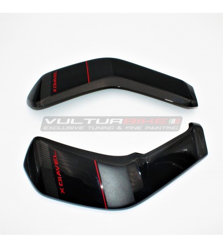 Personalisierte Carbon Heizkörper Abdeckungen - Ducati X Diavel 