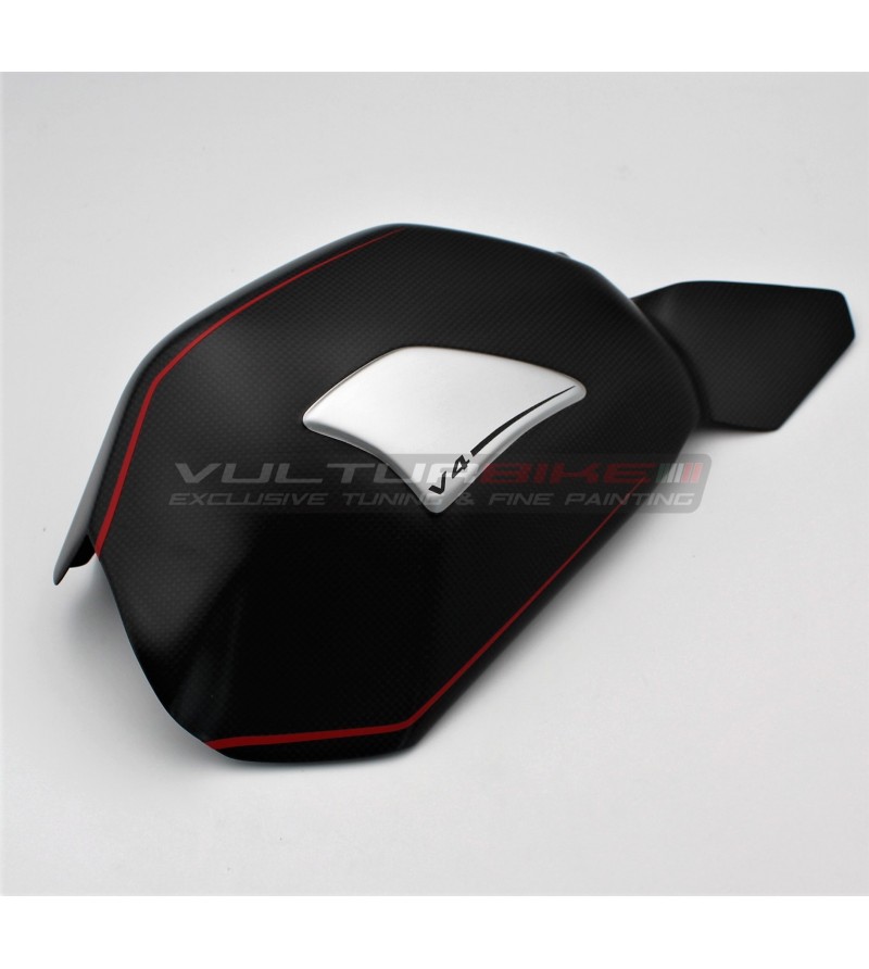 Protecteur de bras oscillant en carbone personnalisé - Ducati Streetfighter V4 / V4S