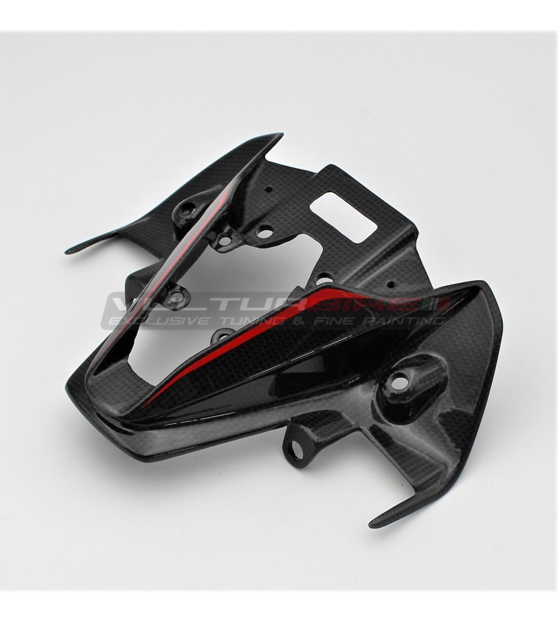 Cupolino interno faro in carbonio personalizzato - Ducati Streetfighter V4 / V4S / V2
