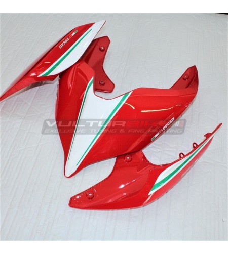 Italienische Tricolor Design Heckaufkleber - Ducati Streetfighter V4 / V2 