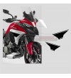 Black white stickers for fairing and side fairings - Ducati Multistrada V4 / V4S 