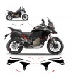 Kit adesivi completo per moto aviator grey - Ducati Multistrada V4 / V4S