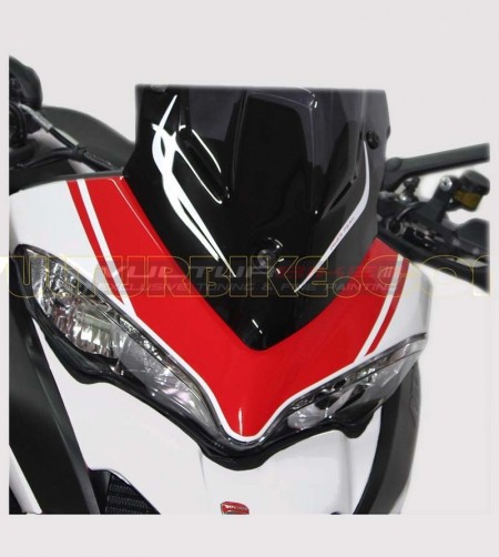 Kit adhésif rouge design exclusif - Ducati Multistrada 1200 2015 