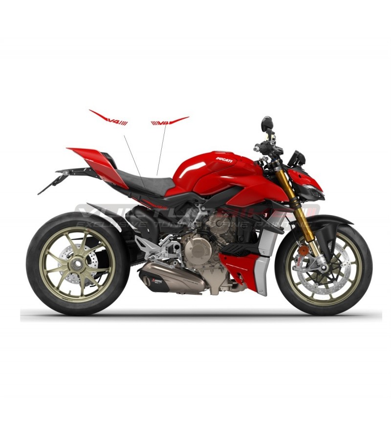Perfiles adhesivos para cubierta inferior - Ducati Streetfighter V4 / V4S 