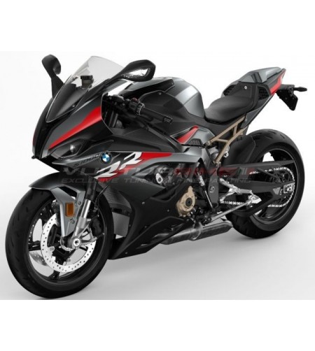 Kit de pegatinas rojas y negras - BMW S1000RR 2019 / 2021
