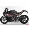 Kit adhésif complet rouge noir - BMW S1000RR 2019 / 2021