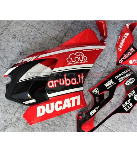 Kit autocollants SBK aruba team - Ducati Panigale V2 2020 / 2021 rouge 