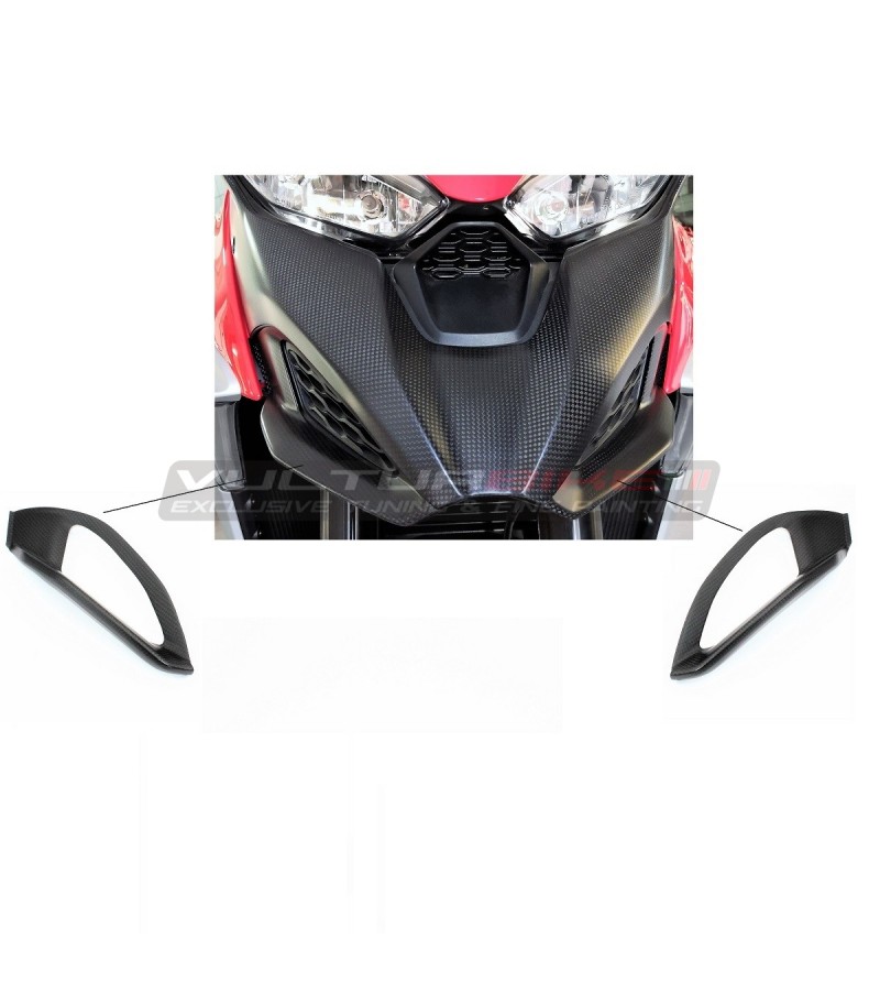 Cover inferiori in carbonio per puntale airbox  - Ducati Multistrada V4 / V4S / Rally 