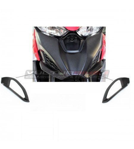 Tapa inferior de fibra de carbono para la punta de la caja de aire - Ducati Multistrada V4 / V4S / Rally
