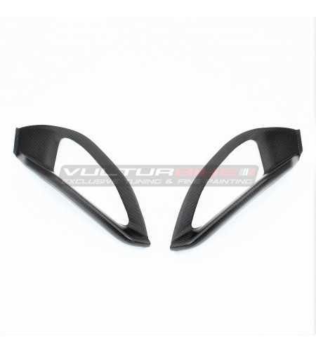 Cover inferiori in carbonio per puntale airbox  - Ducati Multistrada V4 / V4S / Rally 
