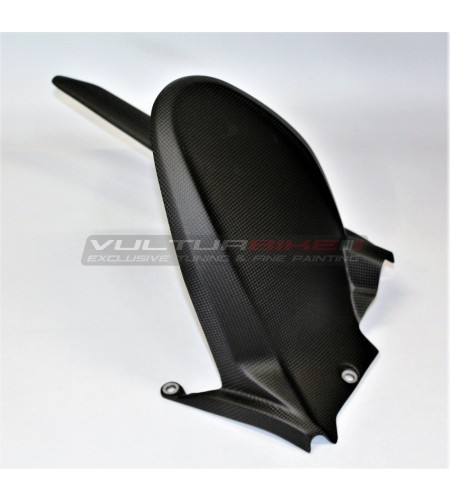 Parafango posteriore in carbonio con paracatena - Ducati Multistrada V4 / V4S /Rally 