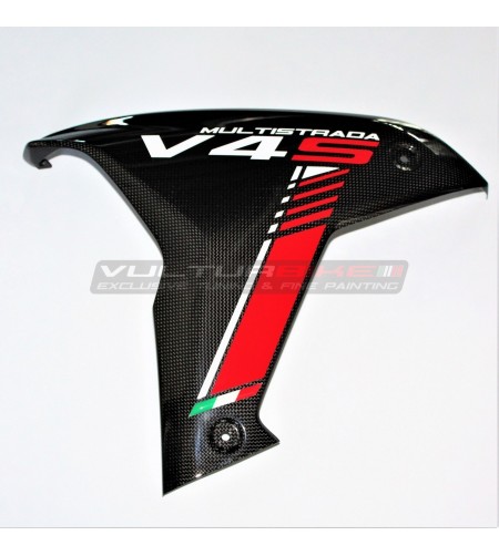 Pannelli laterali in carbonio personalizzati - Ducati Multistrada V4 / V4S 