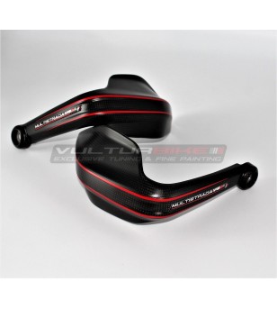 Custom Carbon Handguards - Ducati Multistrada V4 / V4S 