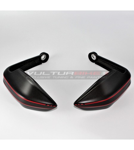 Guardamanos de carbono personalizados - Ducati Multistrada V4 / V4S 