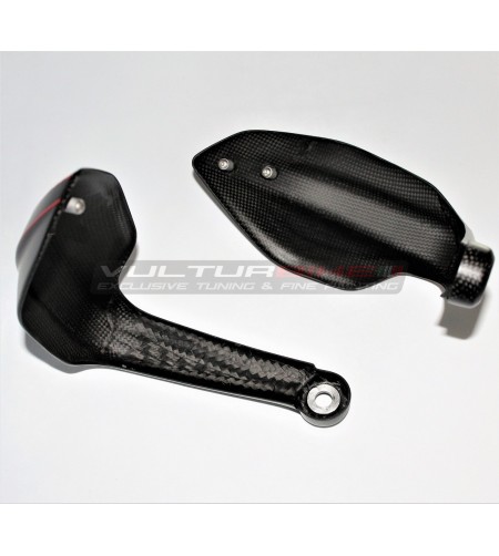 Custom Carbon Handguards - Ducati Multistrada V4 / V4S 