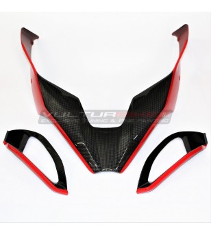 Juego de cubiertas de carbono personalizadas para la punta de la caja de aire - Ducati Multistrada V4 / V4S / Rally