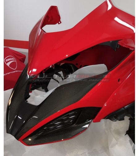 Juego de cubiertas de carbono personalizadas para la punta de la caja de aire - Ducati Multistrada V4 / V4S / Rally