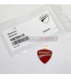 Scudetto originale Ducati rosso in metallo - Ducati Multistrada V4 / V4S