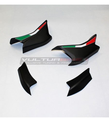Housse d’aileron en carbone design italien - Ducati Multistrada V4 