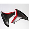 Pannelli laterali in carbonio personalizzati con scritta originale - Ducati Multistrada V4 / V4S 