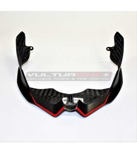 Cupolino inferiore in carbonio design SP - Ducati Streetfighter V4 / V4S / V2 