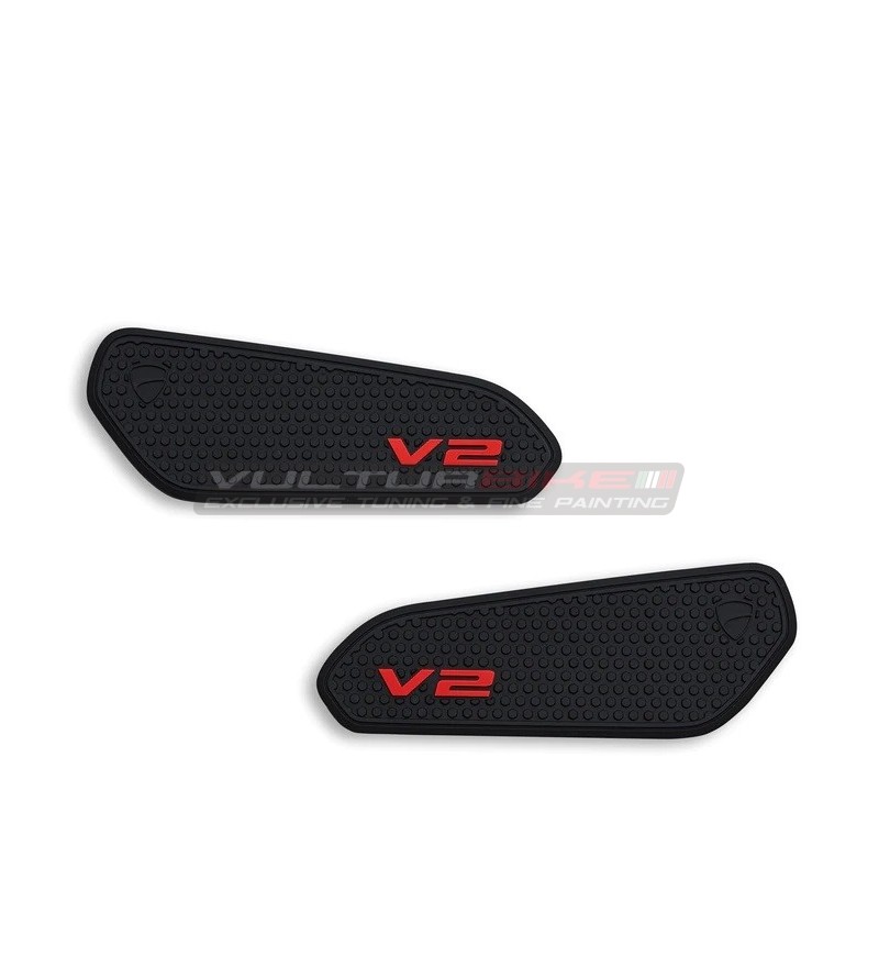 Autocollants latéraux antidérapants pour réservoir ORIGINAL Ducati - Panigale V2 / Streetfighter V2 