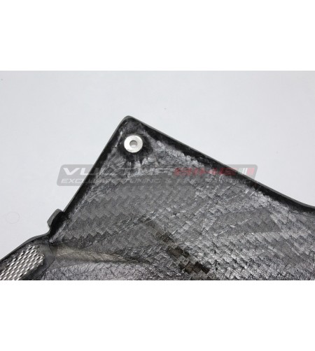 Carbon under-tank side panels - Ducati Multistrada V4 
