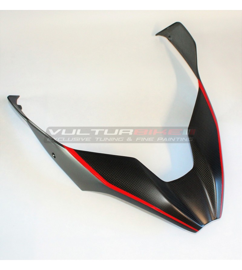 Cubierta superior de carbono para punta gris aviador - Ducati Multistrada V4 / V4S 