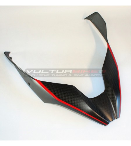 Cover superiore in carbonio per puntale aviator grey - Ducati Multistrada V4 / V4S 