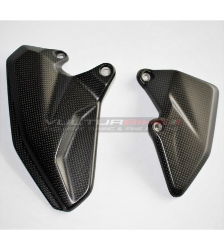 Pair of carbon heel guards - Ducati Multistrada V4 / V4S