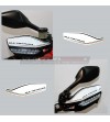 Pegatinas guardamanos blanco italiano tricolor - Ducati Multistrada 1200 2010 / 2014