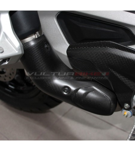 Paracalore collettore scarico in carbonio - Ducati Multistrada V4 