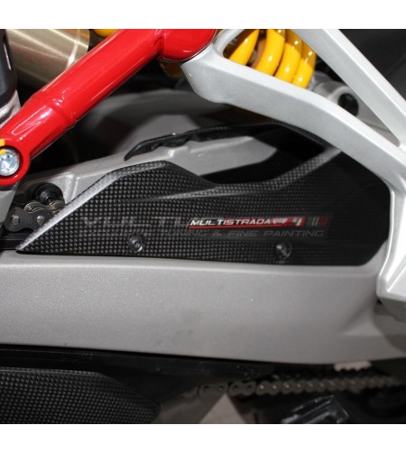 Carbon front chain guard - Ducati Multistrada V4 / V4S 