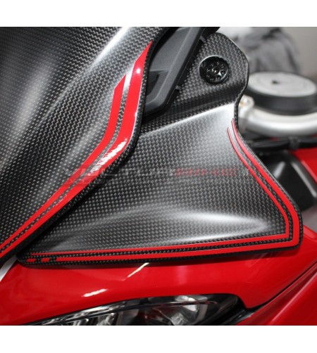 Custom Carbon Side Deflectors - Ducati Multistrada V4 / V4S / rally 