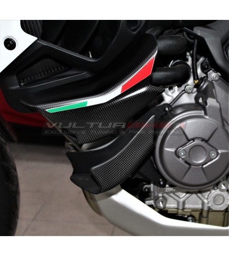 Cubierta de aletas de carbono de diseño italiano - Ducati Multistrada V4 