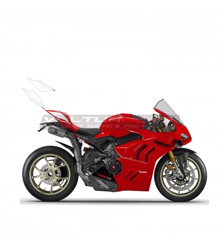Adesivi portanumero per coda - Ducati Panigale V4 / V2 / Streetfighter V4 / V2