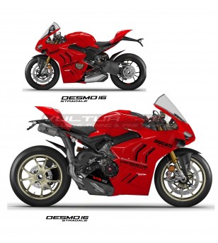 Customizable road desmosedici stickers - Ducati Panigale V4 from 2018