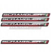 4 Universal 3D Resin Adhesives - Ducati Scrambler 