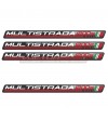 4 adhesivos universales de resina 3D - Ducati Multistrada 1200S 