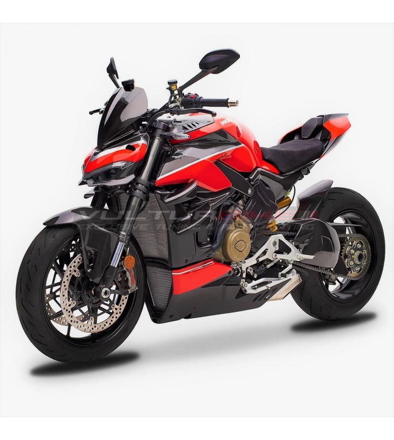 Custom Design Carbon Verkleidungsset - Ducati Streetfighter V4 / V4S 