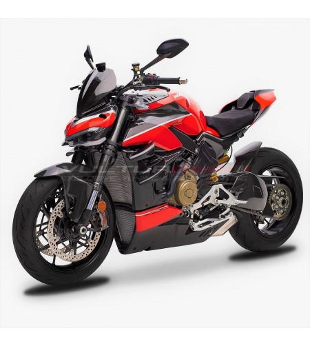 Custom design carbon fairing set - Ducati Streetfighter V4 / V4S 