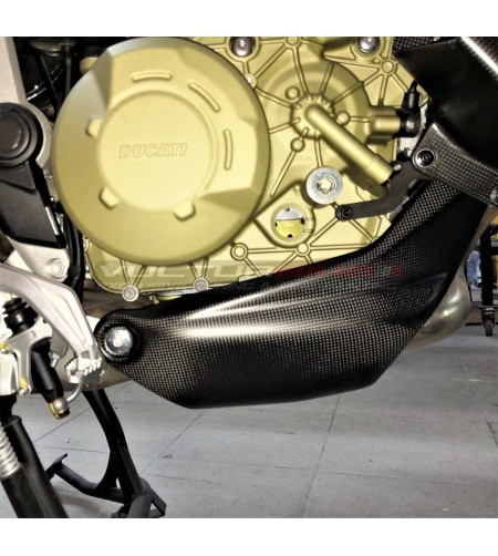 Plaque de protection en carbone - Ducati Multistrada V4 