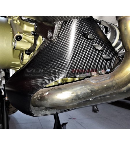 Cubrecárter de carbono - Ducati Multistrada V4 